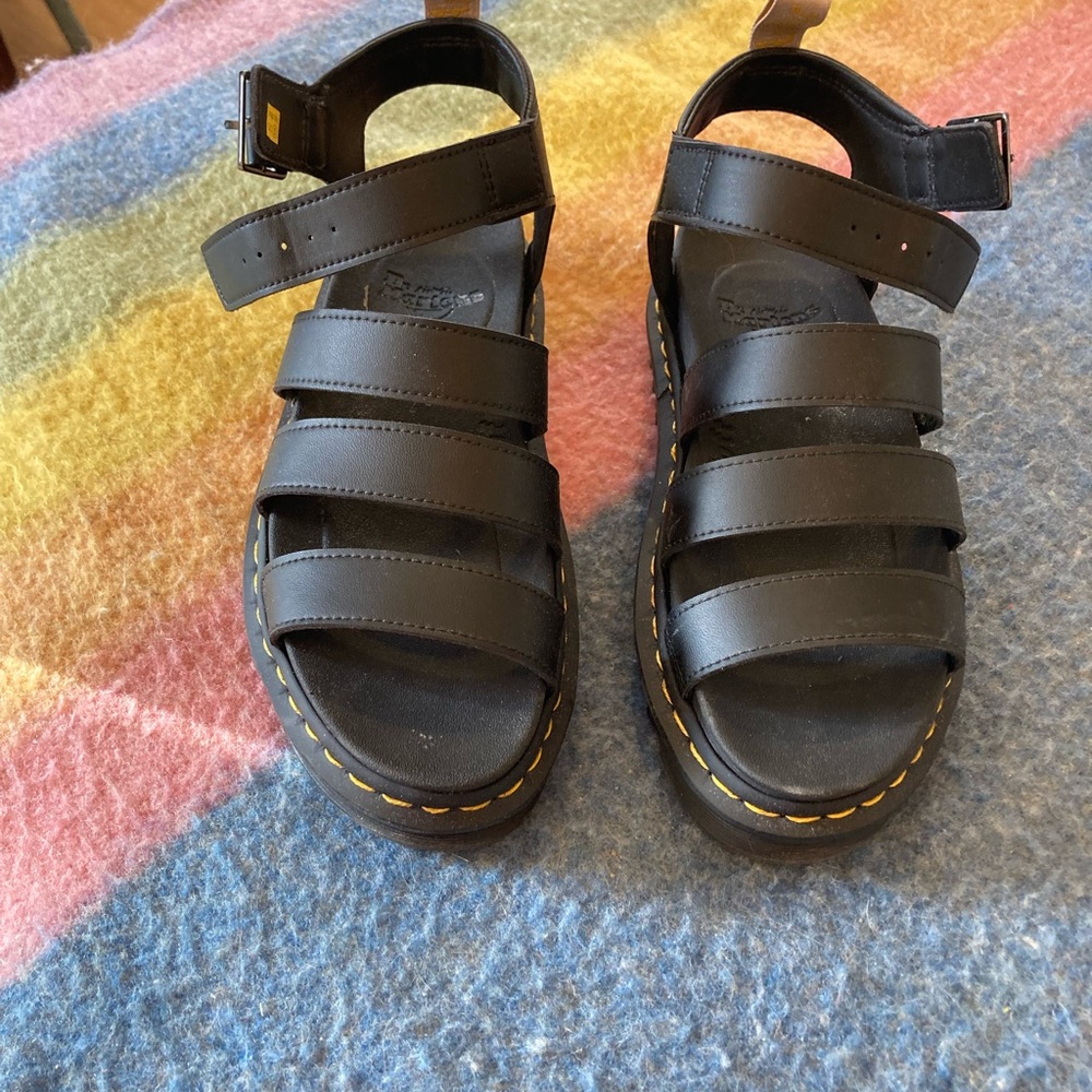 Black Blaire Sandals - Dr. Martens